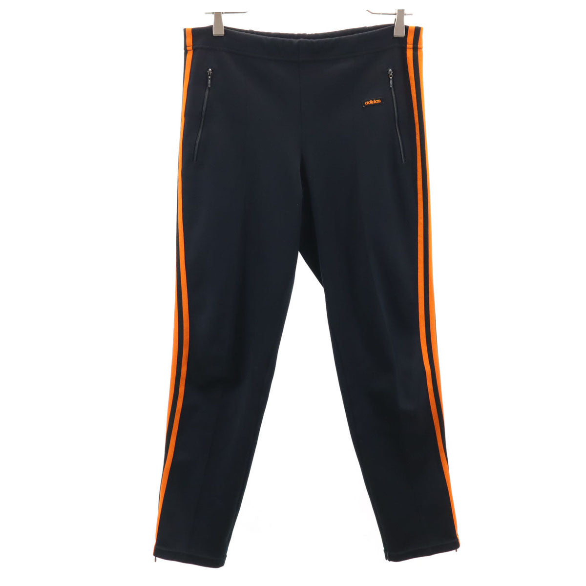adidas アディダス 70s 80s ヴィンテージ トラックパンツ 3 ブラック デサント ジャージ メンズ
