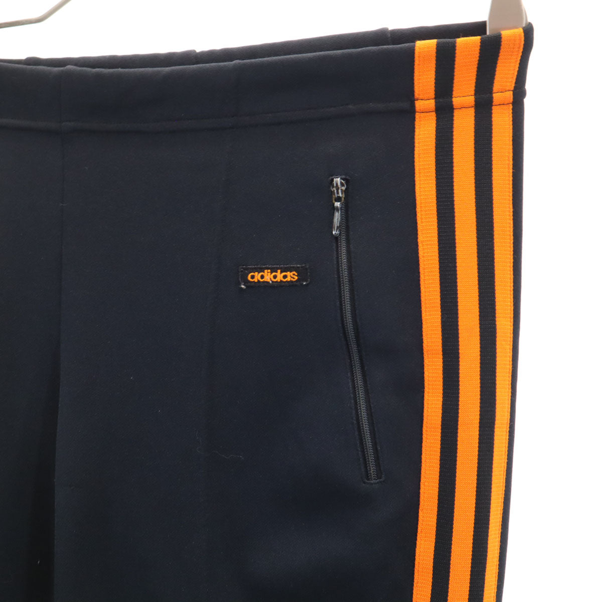 adidas アディダス 70s 80s ヴィンテージ トラックパンツ 3 ブラック デサント ジャージ メンズ