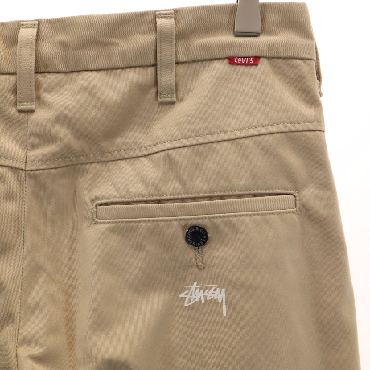 STUSSY ステューシー 日本製 チノパンツ W30 ベージュ メンズ