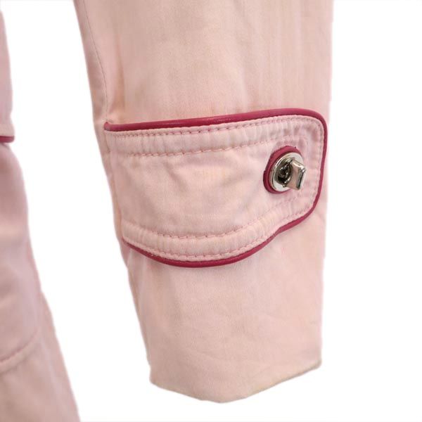 COACH コーチ コート 4 ピンク系 専用ハンガー 衣装カバー付き レディース