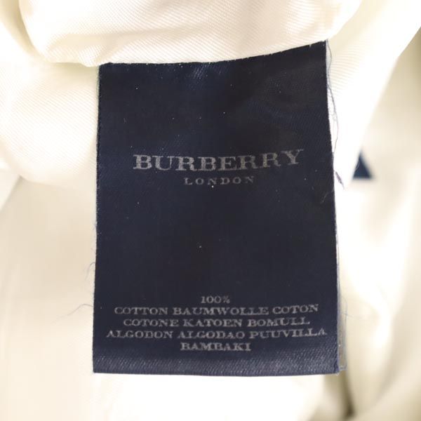 BURBERRY バーバリー ロングコート アイボリー系 レディース