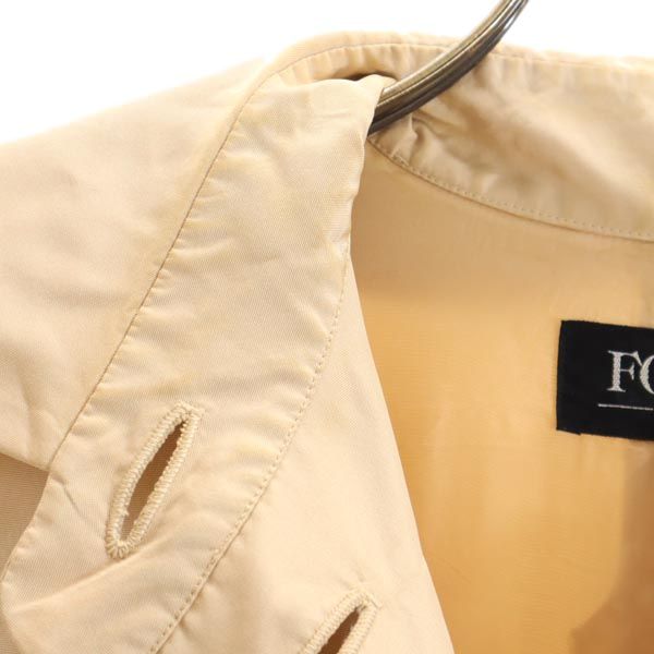 FOXEY フォクシー 日本製 シルク ロングコート F ベージュ系 レディース