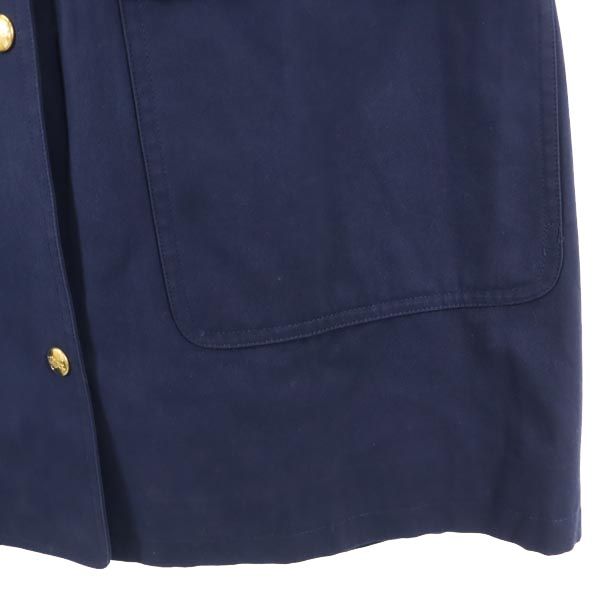 Burberrys バーバリーズ 90s オールド ロングコート 9 ネイビー レディース