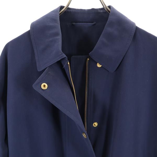 Burberrys バーバリーズ 90s オールド ロングコート 9 ネイビー レディース