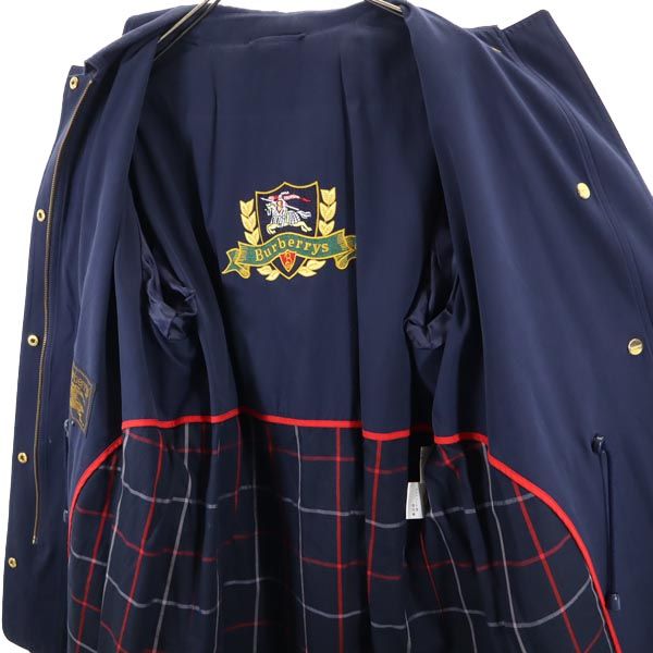 Burberrys バーバリーズ 90s オールド ロングコート 9 ネイビー レディース