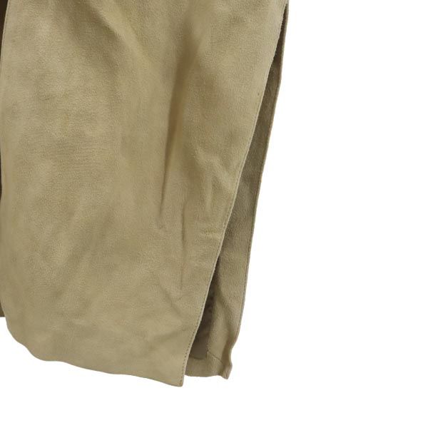 Ron Herman ロンハーマン ロング ラム レザーコート XS ベージュ 羊革 レディース