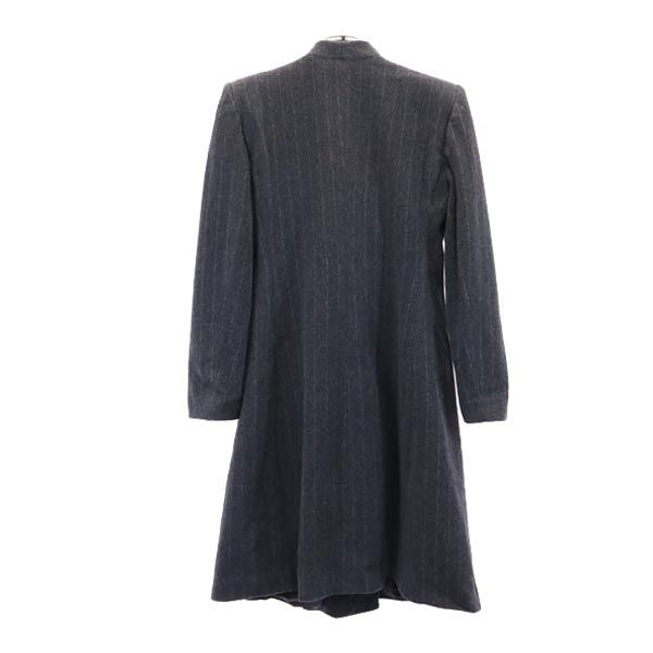 Emporio Armani エンポリオアルマーニ イタリア製 カシミヤブレンド コート 38 グレー レディース