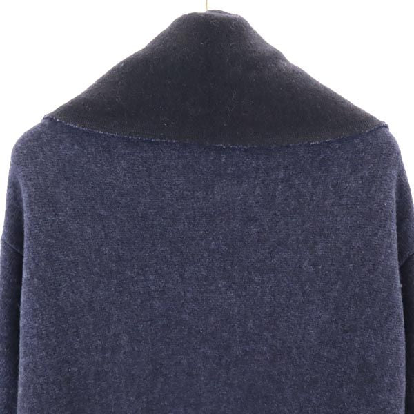 キャピタル 長袖 ウール100％ ガウンコート S ネイビー系 KAPITAL レディース