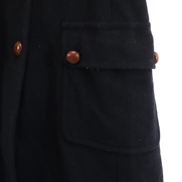 MAX&CO マックスアンドコー イタリア製 シングルボタン コート M ブラック レディース