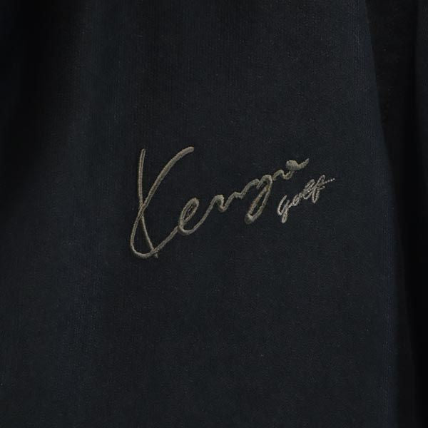 KENZO ケンゾー 90s ロング オールド ゴルフ コート 3 ブラック GOLF メンズ