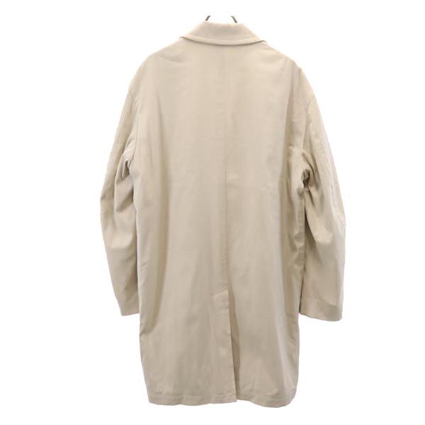 ボス チェスターコート 48 ベージュ系 BOSS 裏キルティング素材 メンズ