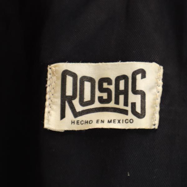 ROSAS バックロゴ ガウンコート ブラウン×オレンジ ROSAS メンズ