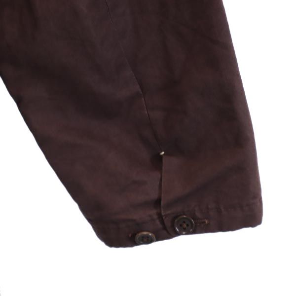 YAECA ヤエカ ライト リネンブレンド チェスターコート M ブラウン系