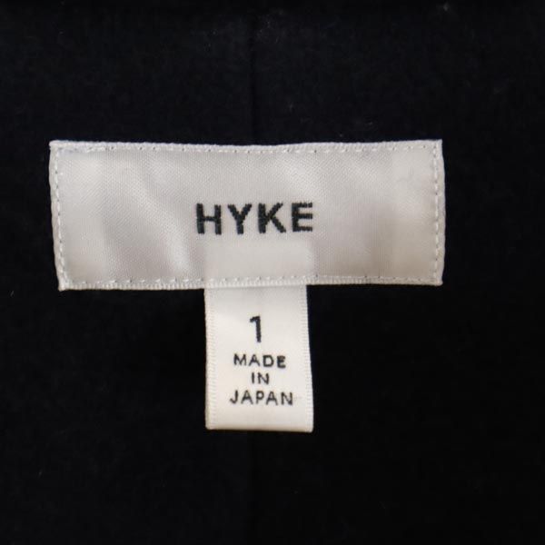 HYKE ハイク 日本製 ダッフルコート 1 ネイビー系 レディース
