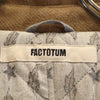 ファクトタム 日本製 ウールブレンド コート 46 ベージュ系 FACTOTUM メンズ