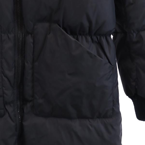 BCBGMAXAZRIA ビーシービージーマックスアズリア ダウンコート S ブラック系 フード レディース