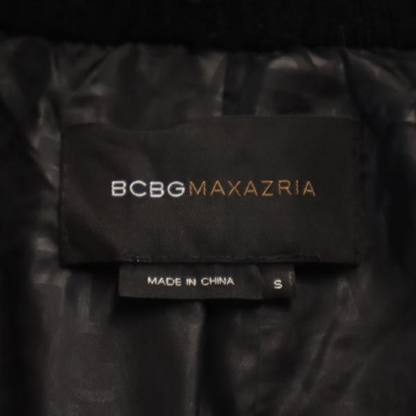 BCBGMAXAZRIA ビーシービージーマックスアズリア ダウンコート S ブラック系 フード レディース