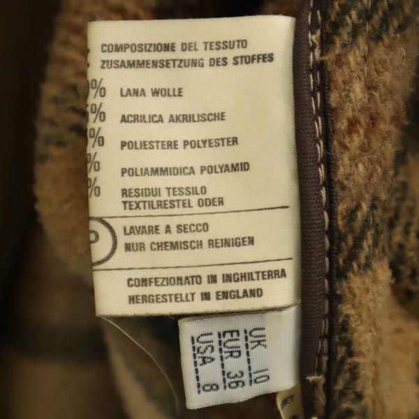 MONTGOMERY by Tibbett モンゴメリー 英国製 ダッフルコート USA8 ベージュ レディース