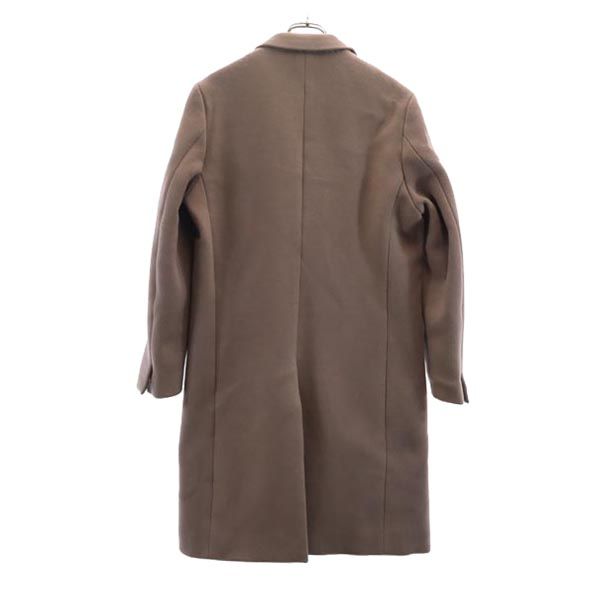 UNITED TOKYO ユナイテッドトウキョウ FUKUSHIMA 日本製 ウールブレンド チェスターコート 2 ブラウン系 メンズ