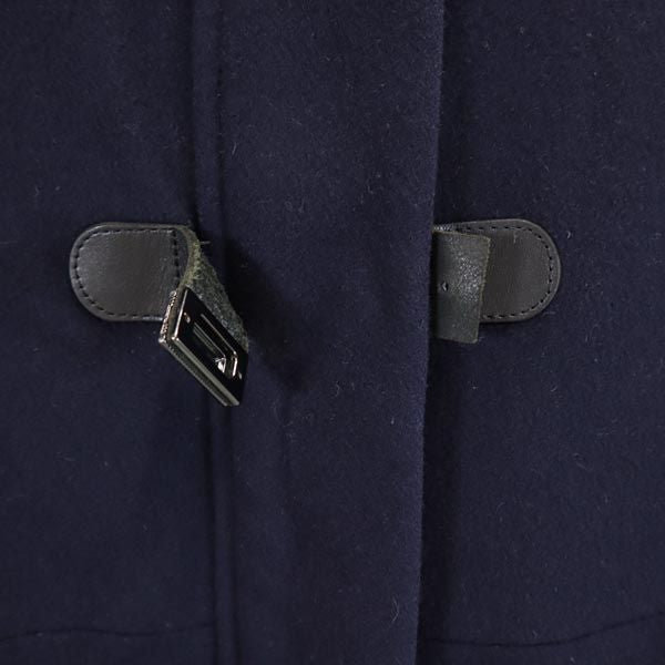 Paul Smith ポールスミス ダッフルコート 42 ネイビー BLACK レディース