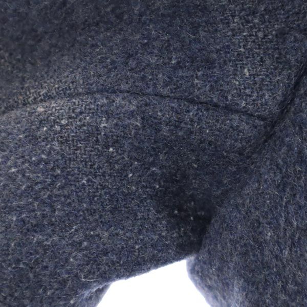 ダッフルコート ブルー系 フード レディース