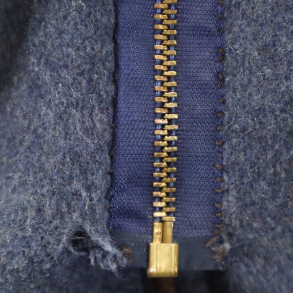 ダッフルコート ブルー系 フード レディース