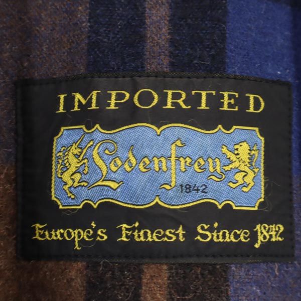 ダッフルコート ブルー系 フード レディース