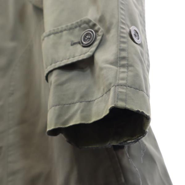 SANYO サンヨー 三陽商会 3WAY ミリタリーコート L カーキ 長袖キルティングライナー付き メンズ