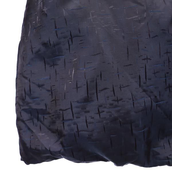 BALMAIN バルマン ダウンコート L パープル×ネイビー レディース