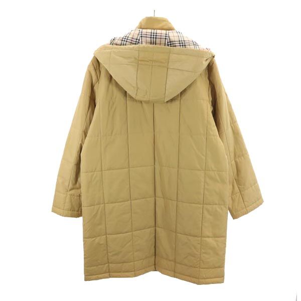 BURBERRY バーバリー ゴルフ 三陽商会 日本製 ゴルフ 中綿コート L ベージュ GOLF レディース