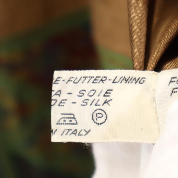 Herno ヘルノ イタリア製 長袖 ウールコート ブラウン系 レディース