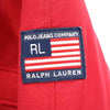 ポロジーンズ 長袖 ダウンコート L レッド系 POLO JEANS RALPH LAUREN メンズ