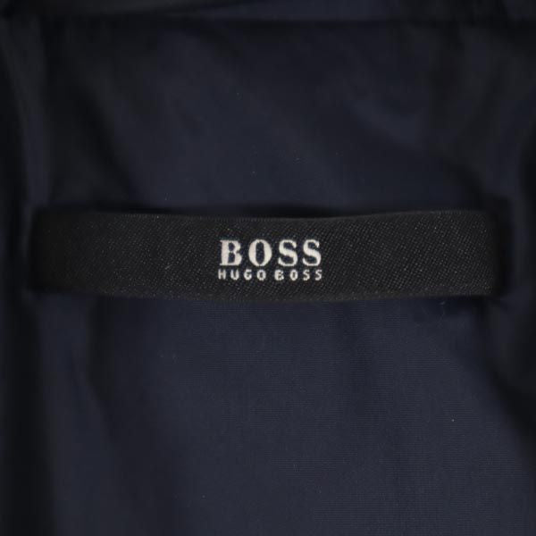 BOSS HUGO BOSS ボスヒューゴボス ライナー付き ウールコート 6 ネイビー レディース