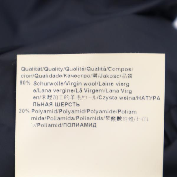 BOSS HUGO BOSS ボスヒューゴボス ライナー付き ウールコート 6 ネイビー レディース