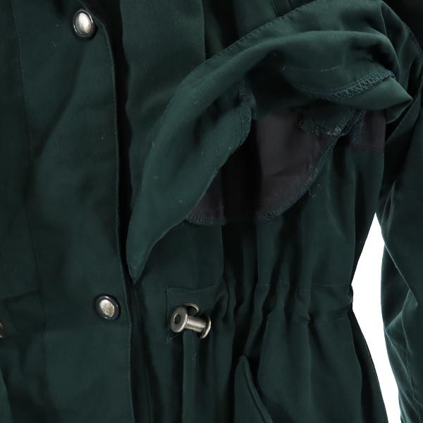 MULBERRY STREET 90s オールド ダウンコート XL グリーン フード レディース