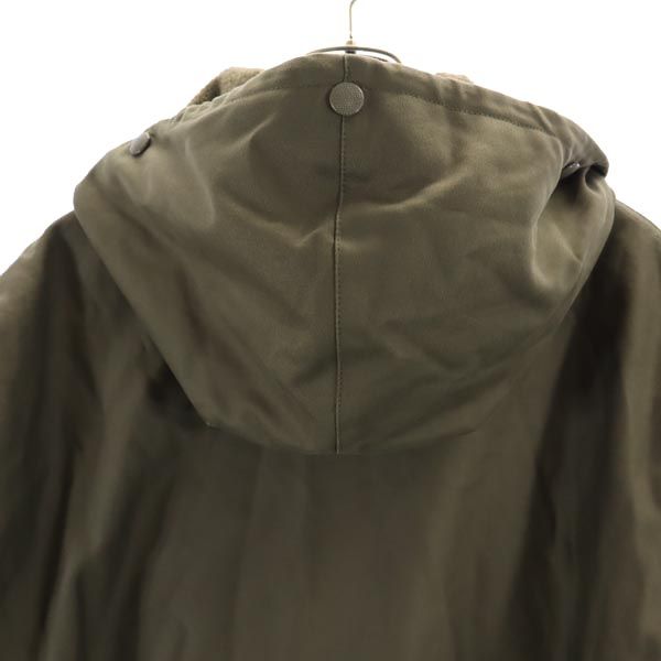 ドイツ軍 90s ボアライナー付き ミリタリーコート GR.48 カーキ GERMAN MILITARY フード メンズ