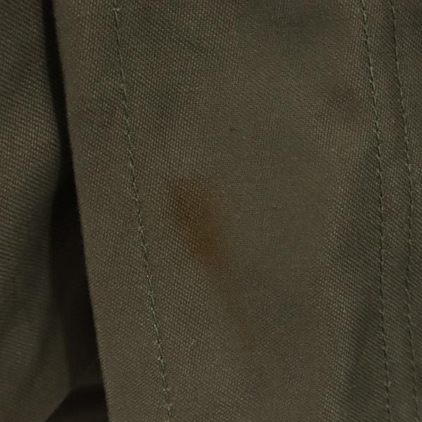 ドイツ軍 90s ボアライナー付き ミリタリーコート GR.48 カーキ GERMAN MILITARY フード メンズ