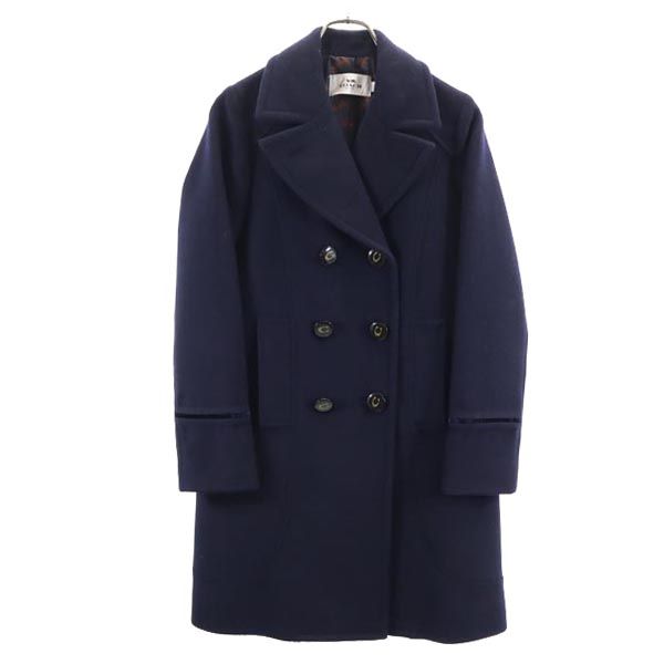 COACH コーチ チェスターコート XS ネイビー 専用カバー レディース