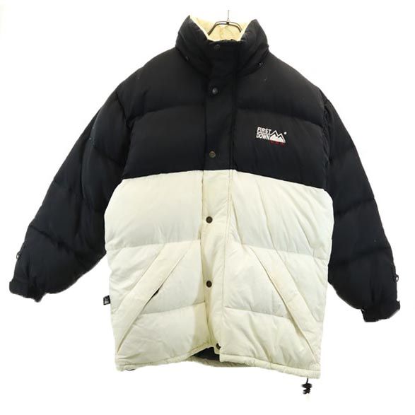 FIRSTDOWN ファーストダウン ダウンジャケット M ブラック メンズ