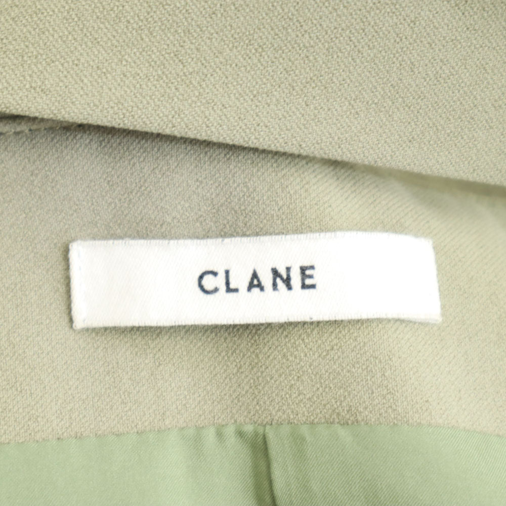 CLANE クラネ ノースリーブ ワンピース 1 カーキ オーバーオール レディース