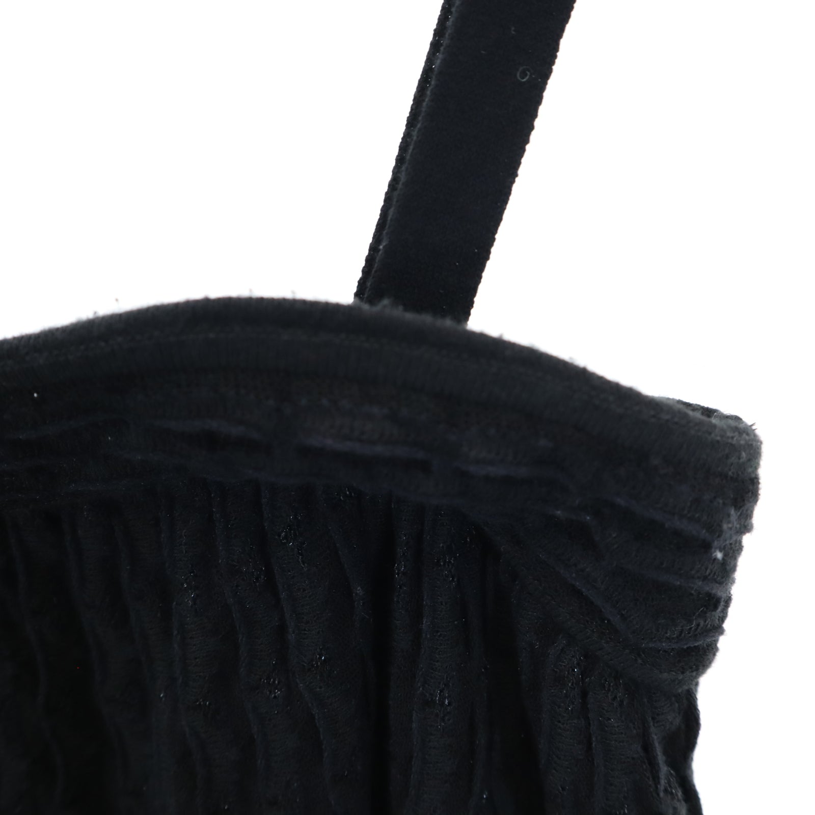 Missoni ミッソーニ キャミ 膝丈ワンピース 38 ブラック レディース