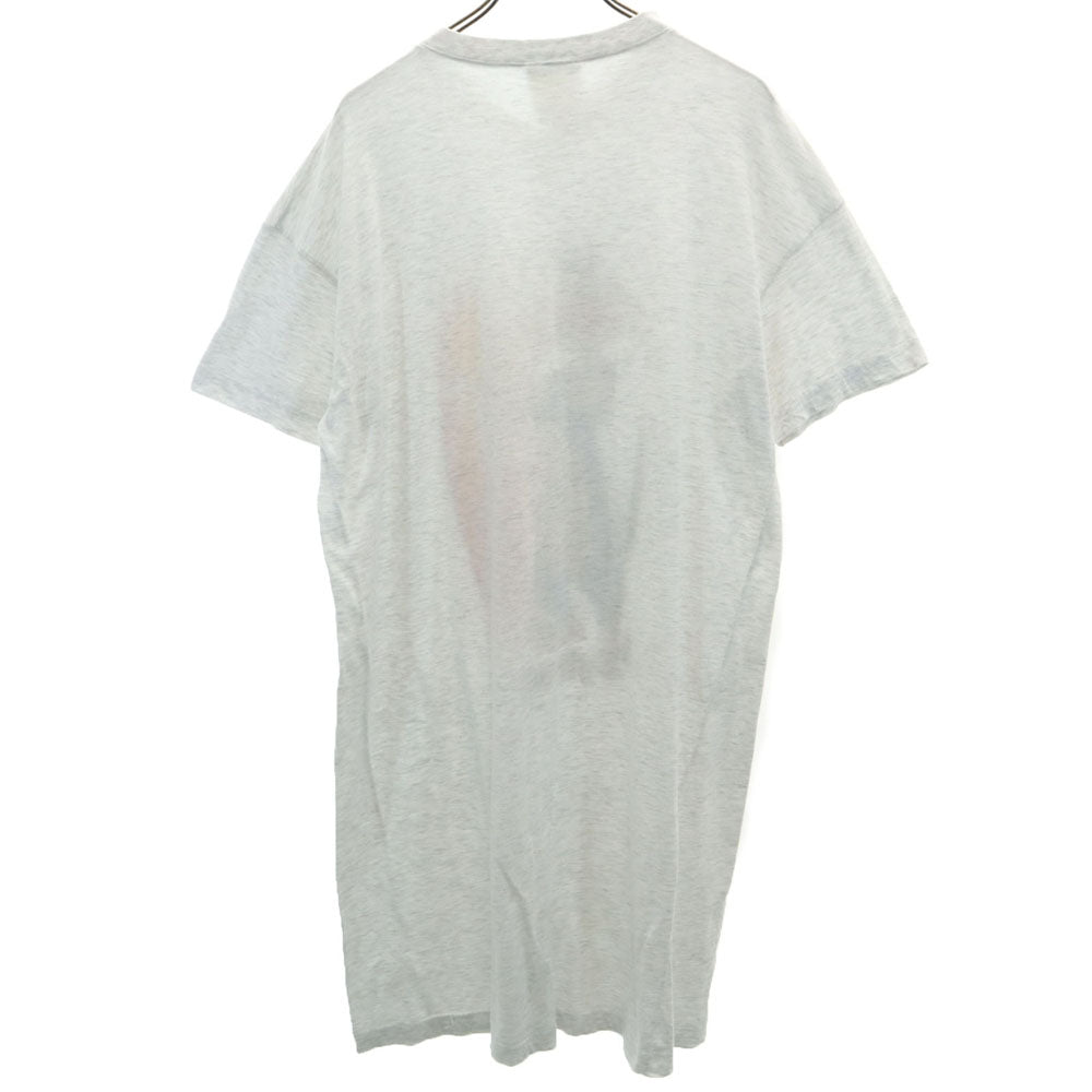 Warner Bros ワーナーブラザーズ 90s オールド ルーニーテューンズ シルベスター 半袖 Tシャツ ワンピース ライトグレー レディース