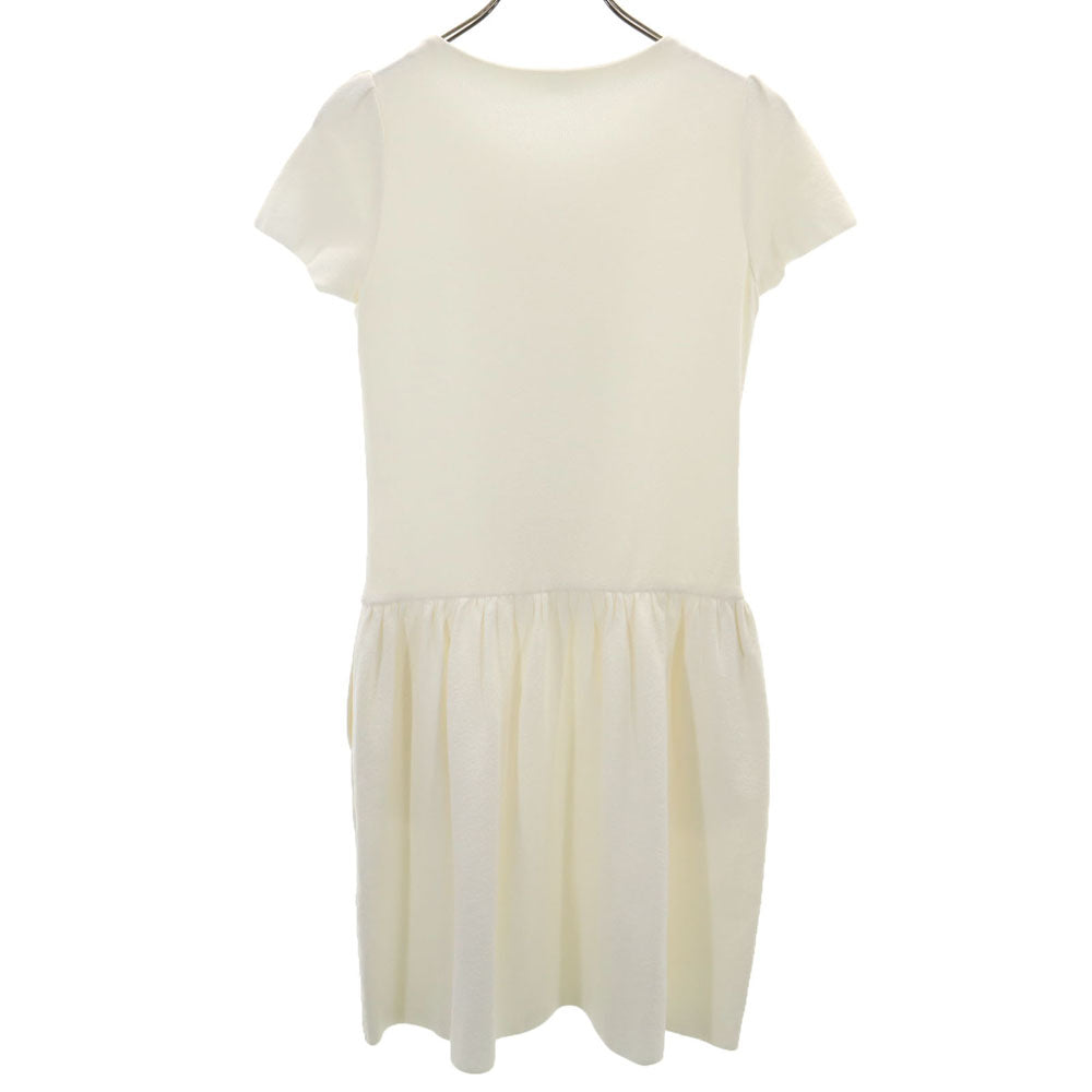 Rene ルネ 半袖 ロングワンピース 36 ホワイト レディース