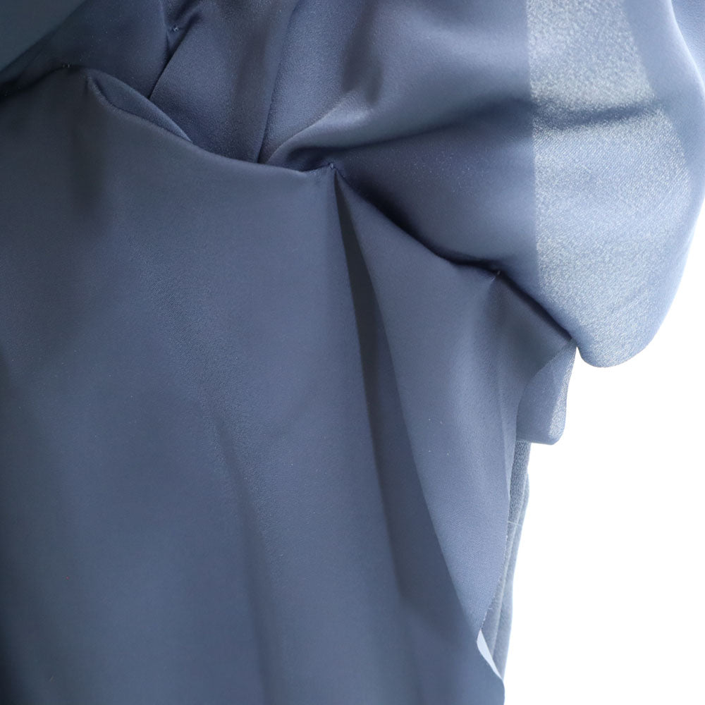 ACNE アクネ ノースリーブ ロングワンピース 38 ブルー系 レディース