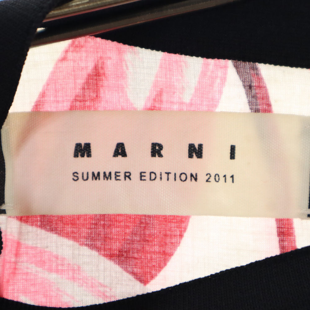 MARNI マルニ 半袖 ロングワンピース 40 ピンク レディース