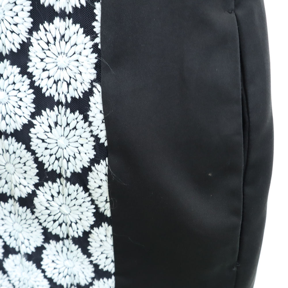 VIVIENNE TAM ヴィヴィアンタム ノースリーブ ワンピース 0 ブラック レディース