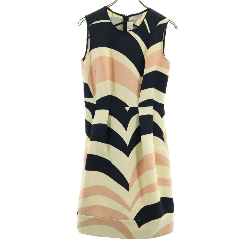 マルニ ポルトガル製 シルクブレンド ノースリーブ ワンピース 38  