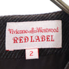 ヴィヴィアンウエストウッド 日本製 半袖 バルーン ワンピース 2 ブラウン系 Vivienne Westwood RED LABEL レディース