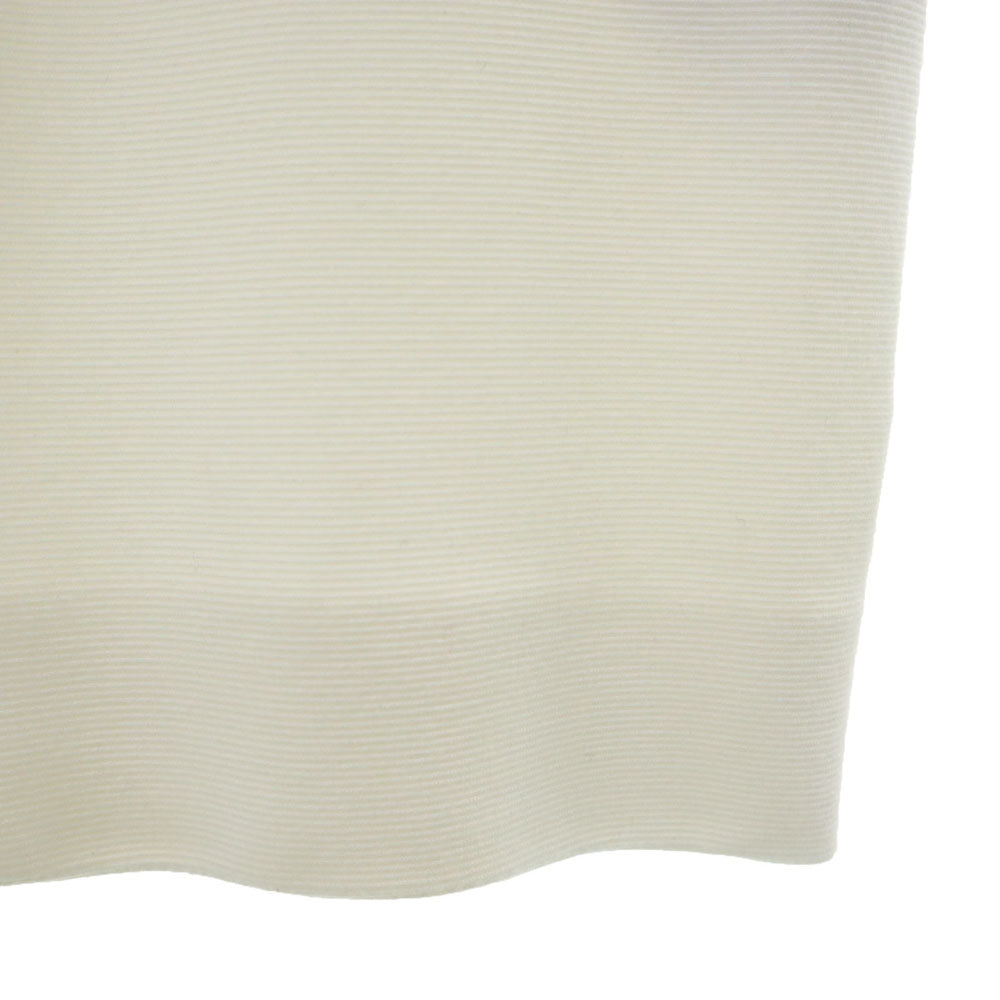 Emporio Armani エンポリオアルマーニ 半袖 レイヤード ワンピース 36 ホワイト レディース