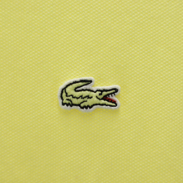 ラコステ 半袖 ポロ ワンピース 38 イエロー LACOSTE レディース